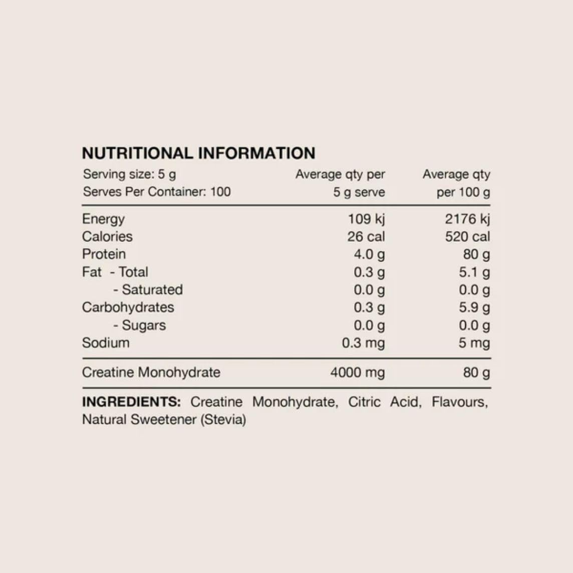 Switch Nutrition Creatine Monohydrate Red Raspberry 500g