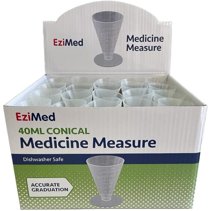 Ezi Med Medicine Measuring Cup 40ml 1 Each