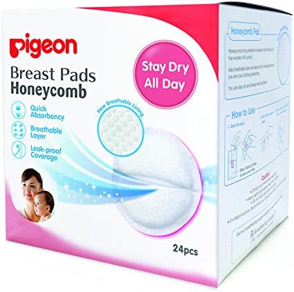 Pigeon Honeycomb Disposable Breast Pads 24’s