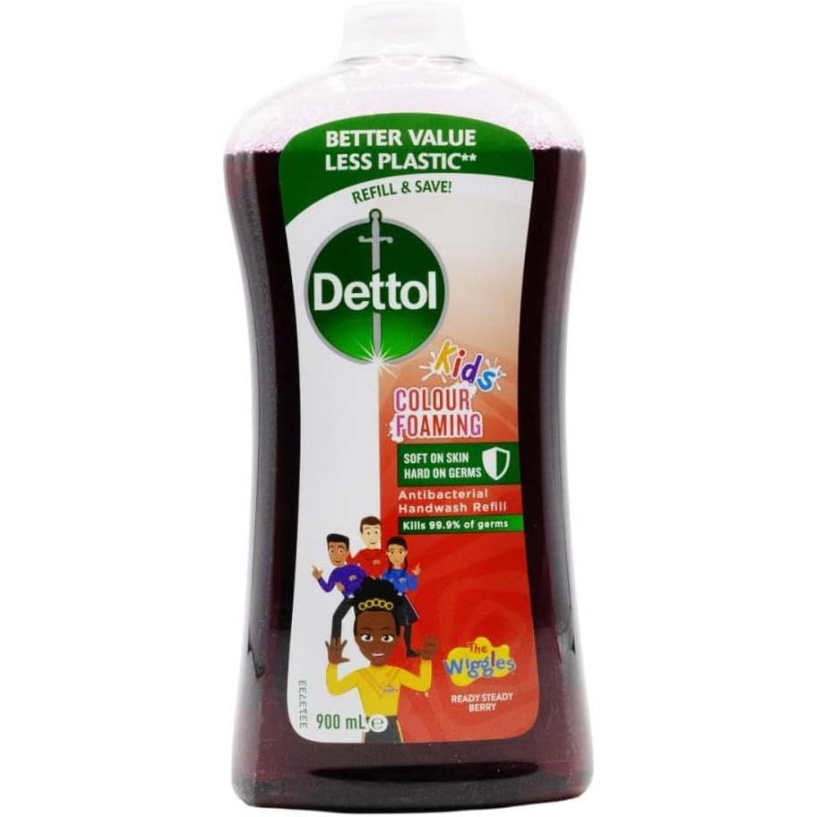 Dettol Kids Foam Hand Wash Berry Refill 900ml