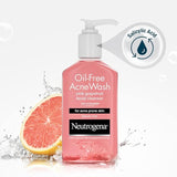 Neutrogena Oil Free Acne Wash Pink Grapefruit Facial Cleanser 175ml