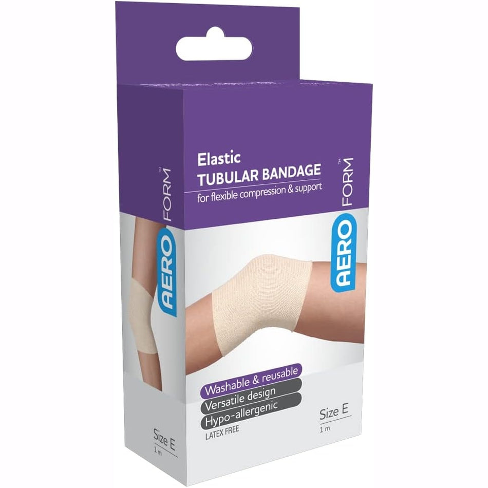 Aeroform Size E Adult Legs Elastic Tubular Bandage 8.5cm X 1m