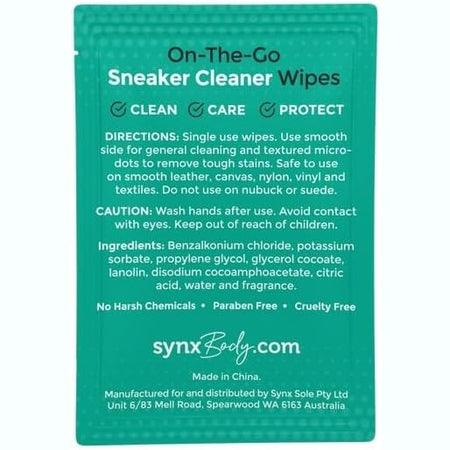 Synxbody Synxplus Sneaker Wipes