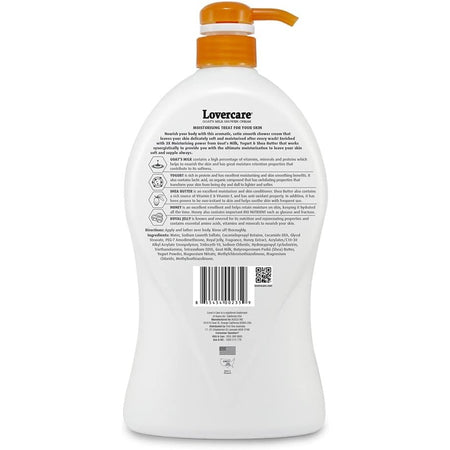 Lovercare Goat's Milk Shower Cream Royal Jelly & Honey 1.2 L