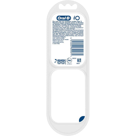 Oral-b Io Gentle Care Replacement Brush Heads White 2 Pack