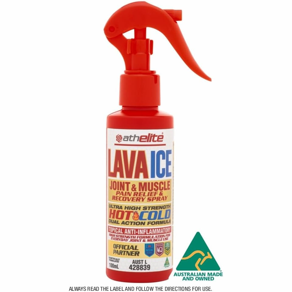 Athelite Lava Ice Joint And Muscle Pain Relief And Recovery Spray 100ml