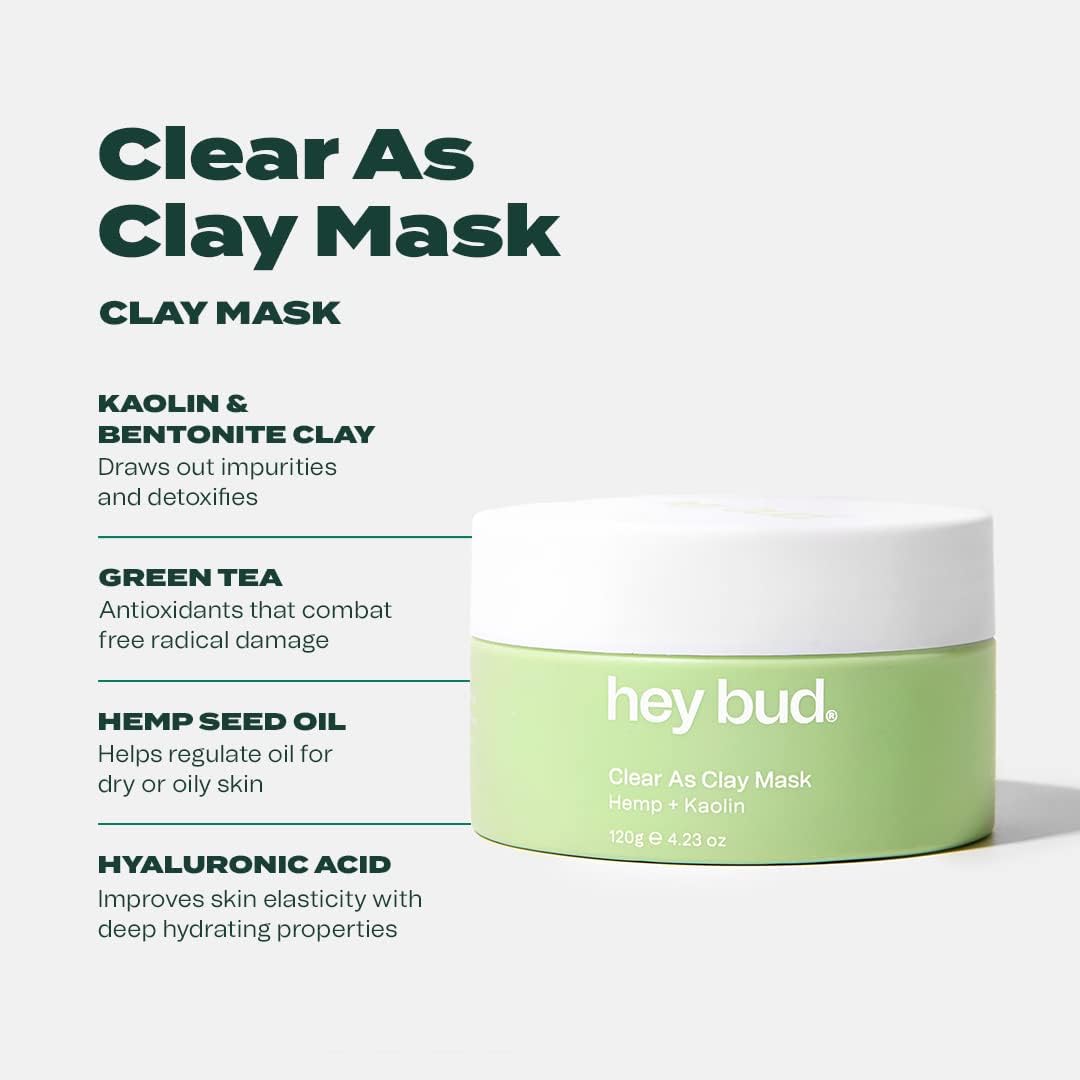 Hey Bud Hemp Clay Mask 120g