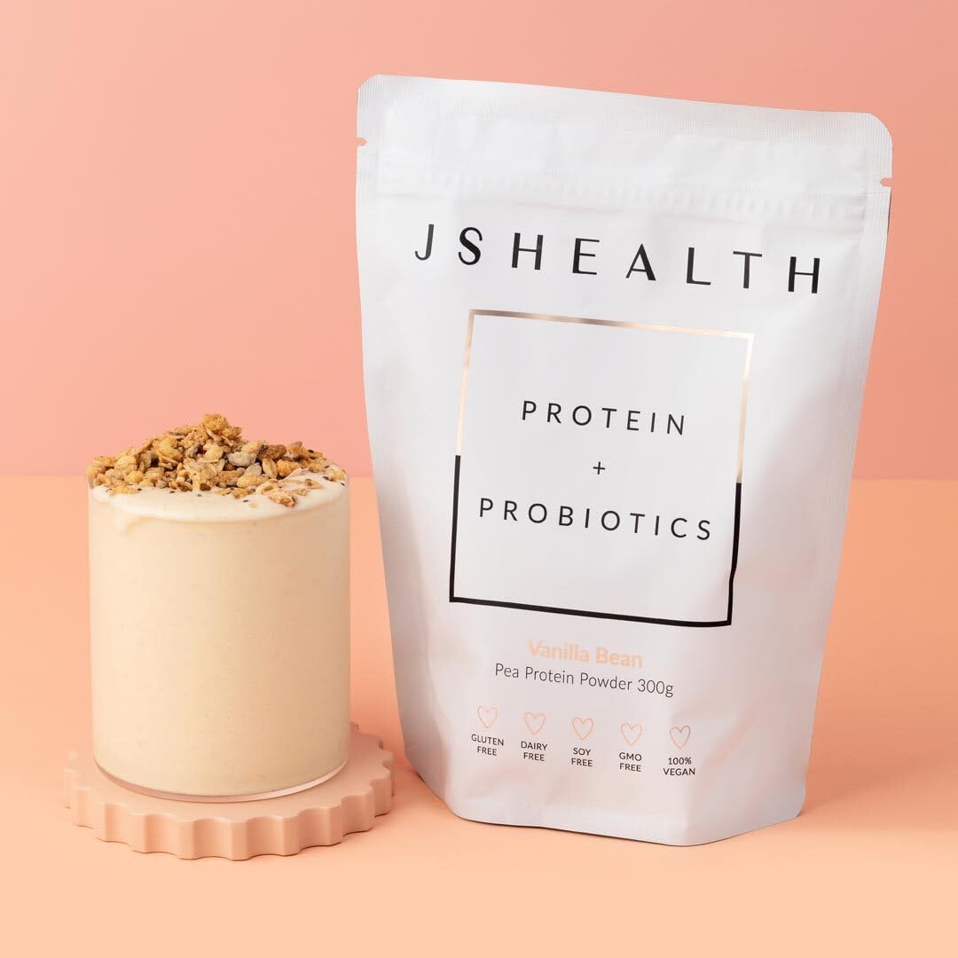 JShealth Protein + Probiotics Vanilla Bean 300g