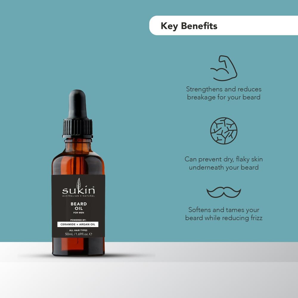 Sukin for Men Beard Oil 50ml