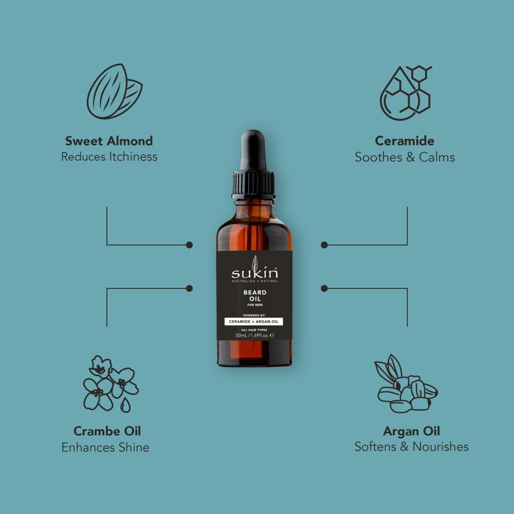Sukin for Men Beard Oil 50ml