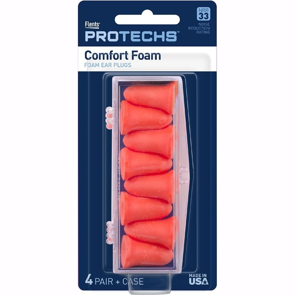 Flents K30 Soft Foam Ear Plugs 4 Pairs