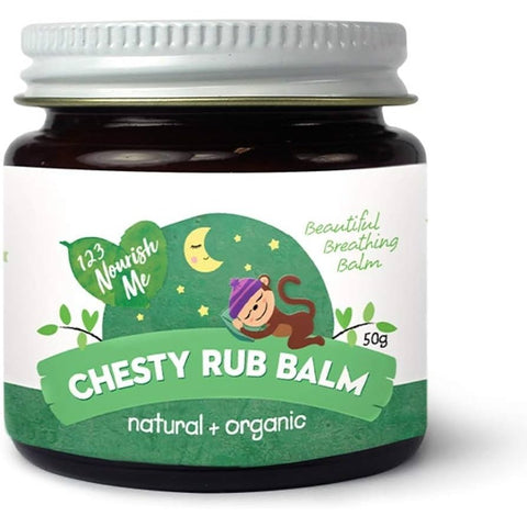 123 Nourish Me Chesty Rub Balm 50g