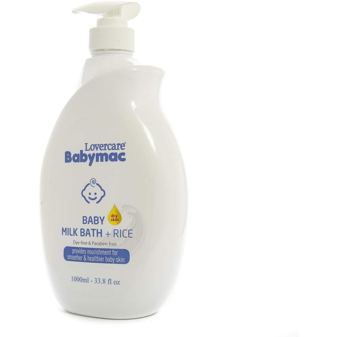 Lovercare Babymac Goat's Milk Baby Bath and Rice 1 L