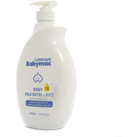 Lovercare Babymac Goat's Milk Baby Bath and Rice 1 L