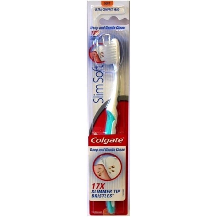 Colgate Slim Soft Ultra Compact Head Soft Adult Toothbrush