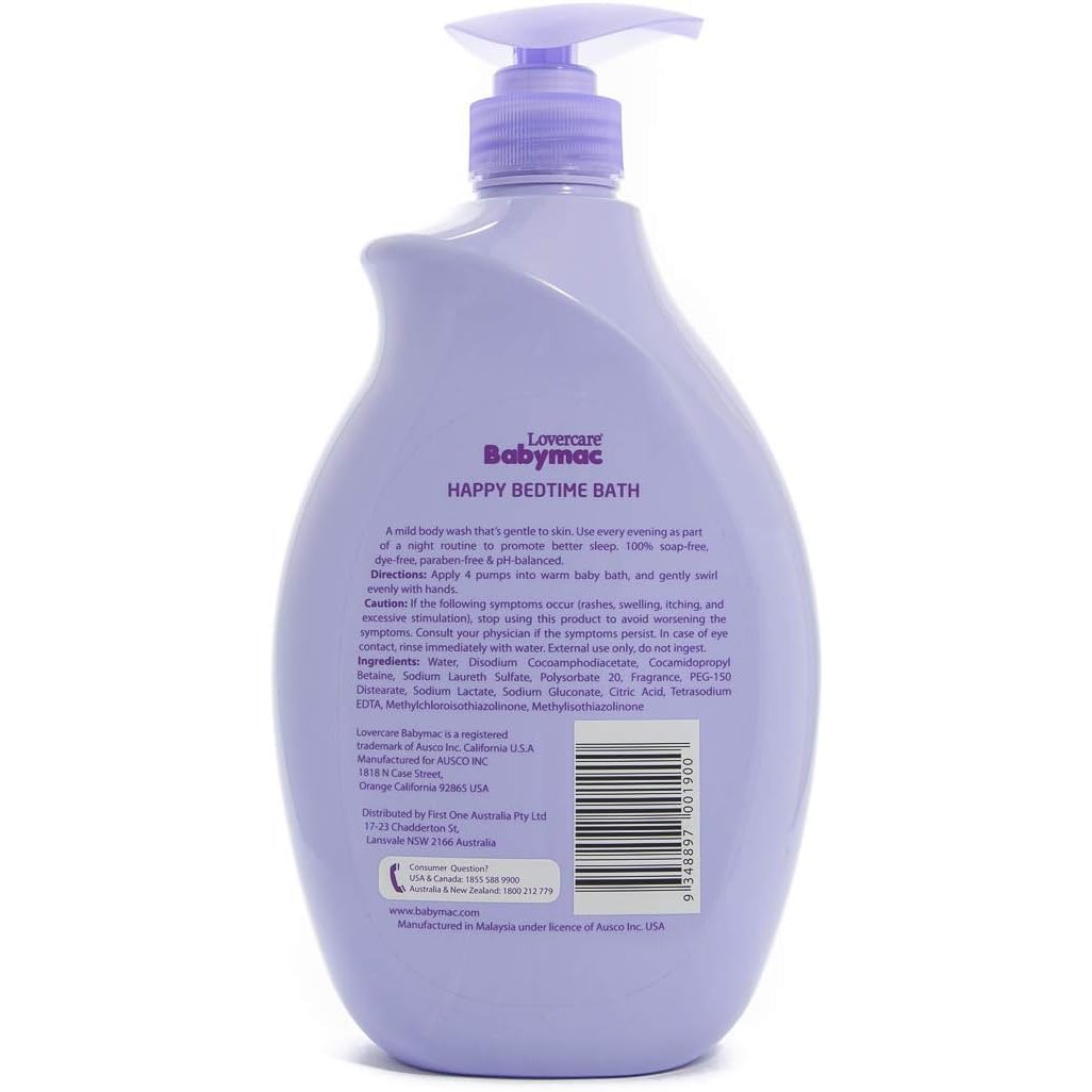 Lovercare Babymac Goat's Milk Bedtime Bath 1 L