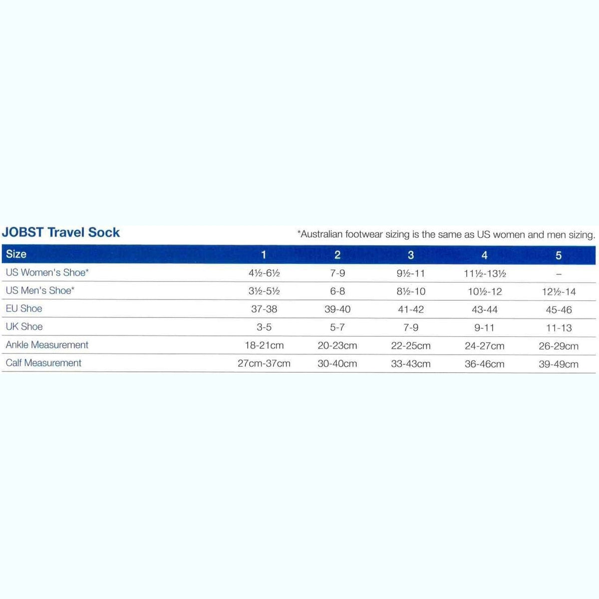Jobst Travel Socks Size 2 Beige