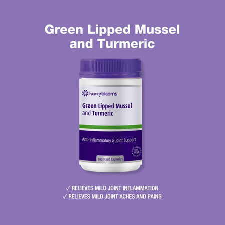 Henry Blooms Green Lipped Mussel and Turmeric 100c