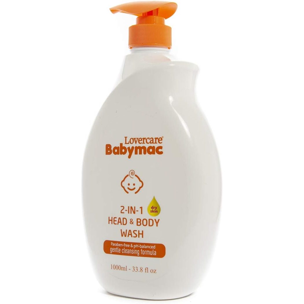 Lovercare Babymac Goat's Milk 2in1 Head & Body Wash 1 L