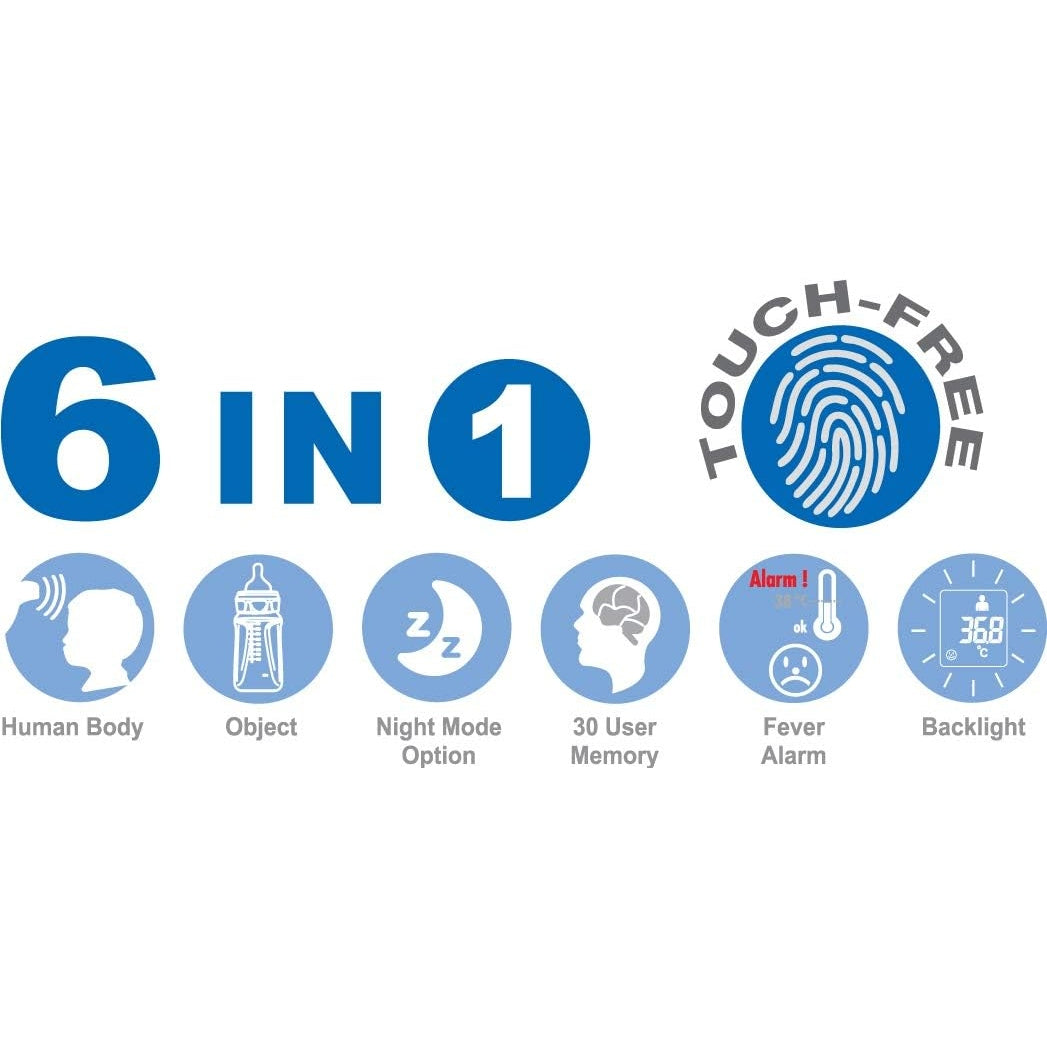 A&D Medical Touch Free Infrared Thermometer