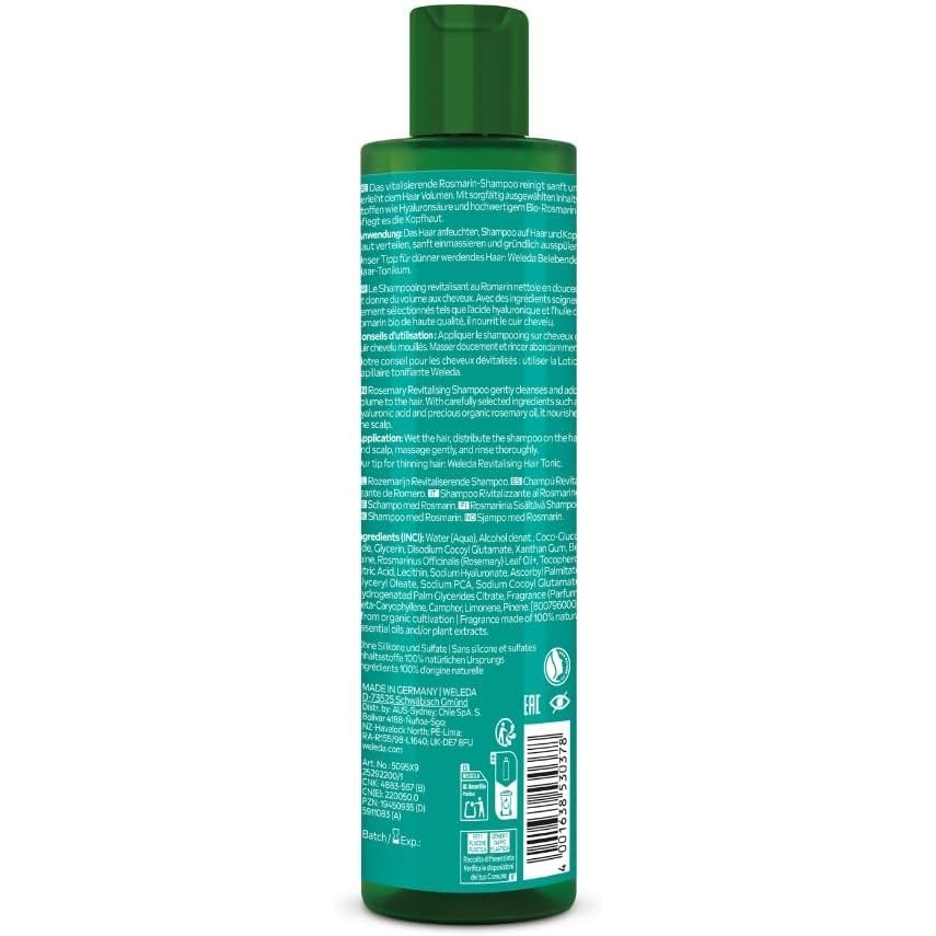 Weleda Revitalizing Shampoo Rosemary 250ml