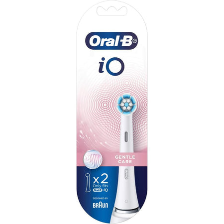 Oral-b Io Gentle Care Replacement Brush Heads White 2 Pack