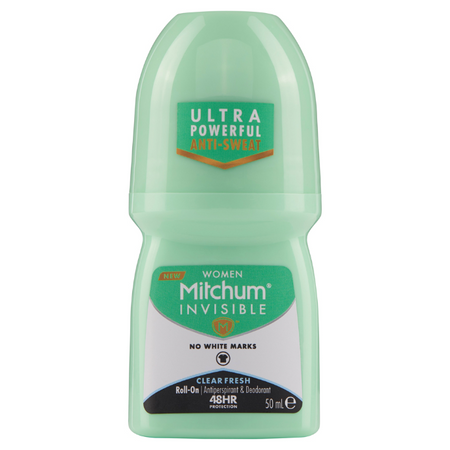 Mitchum Women Invisible Roll-On Clear Fresh 50mL