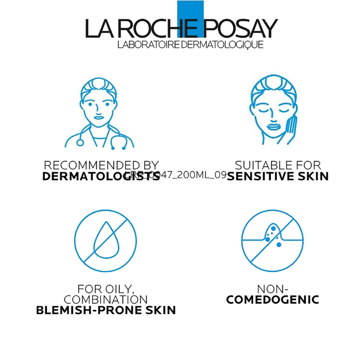 La Roche-Posay Effaclar Micro-Peeling Gel Cleanser 200mL