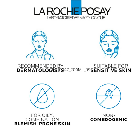 La Roche-Posay Effaclar Micro-Peeling Gel Cleanser 200mL