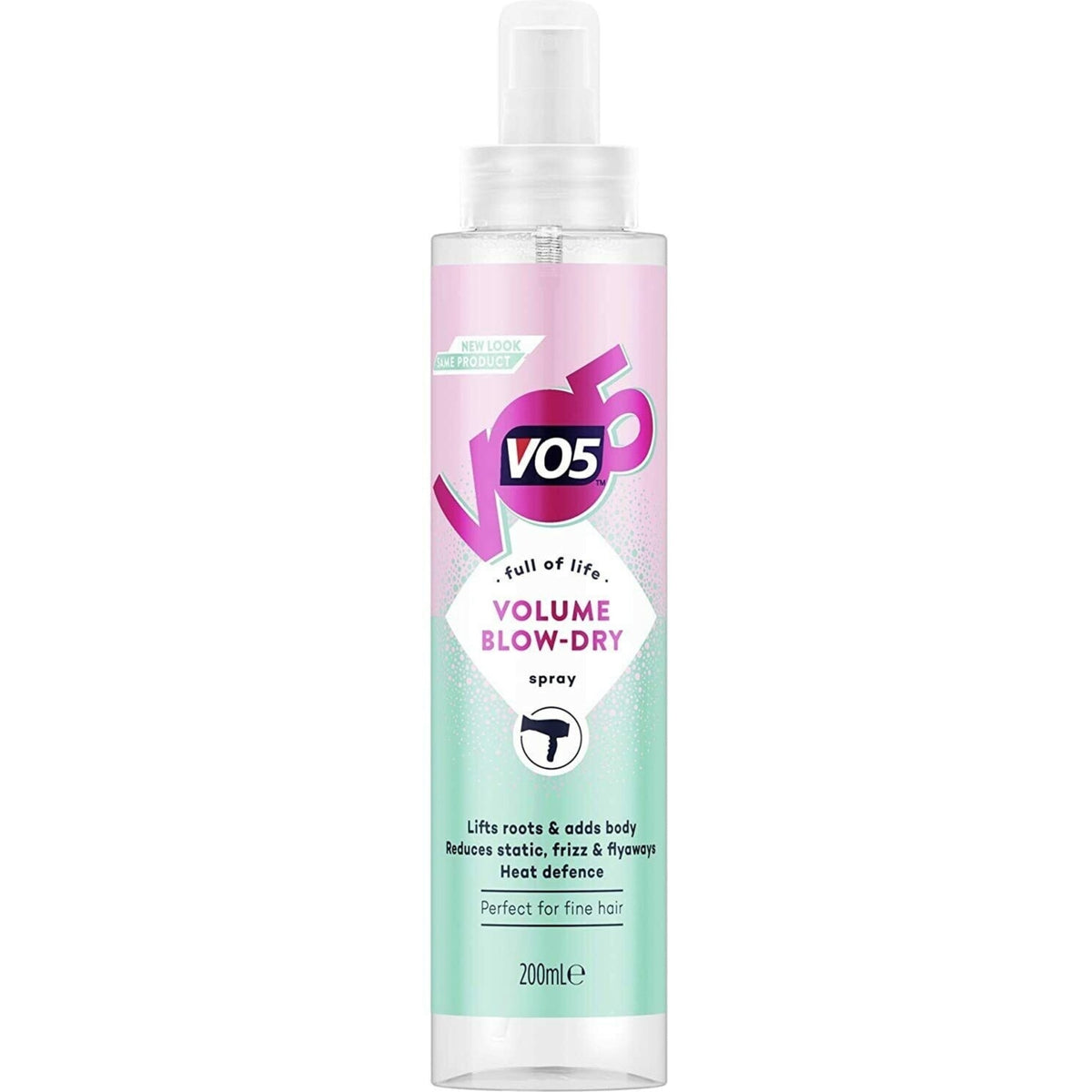 VO5 VOLUME BLOW-DRY SPRAY 200ML