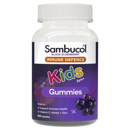 Sambucol Kids Immune Defence Gummies 50pk