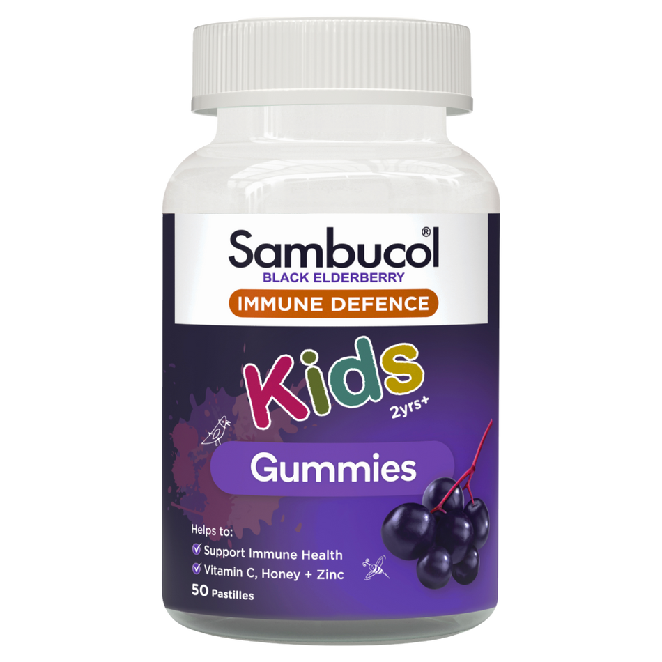 Sambucol Kids Immune Defence Gummies 50pk