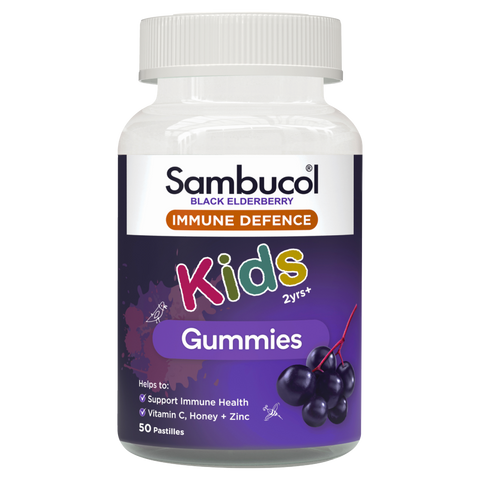 Sambucol Kids Immune Defence Gummies 50pk