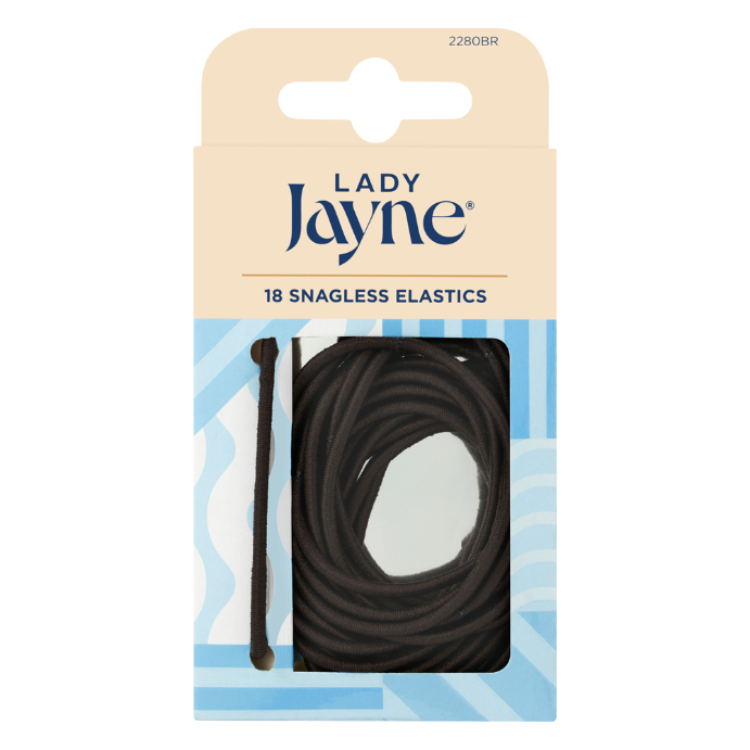 Lady Jayne Snagless Elastics 18 Pack