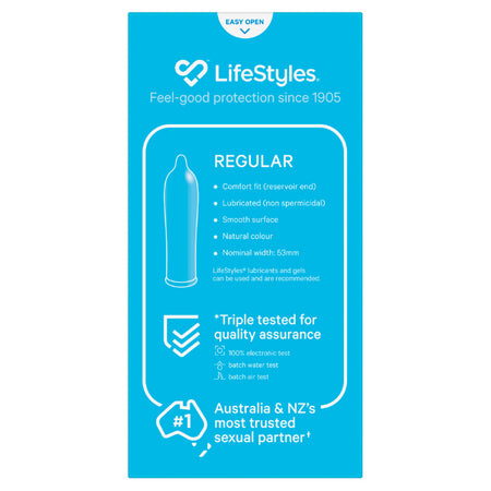 Lifestyles Regular Condoms 40 Pack