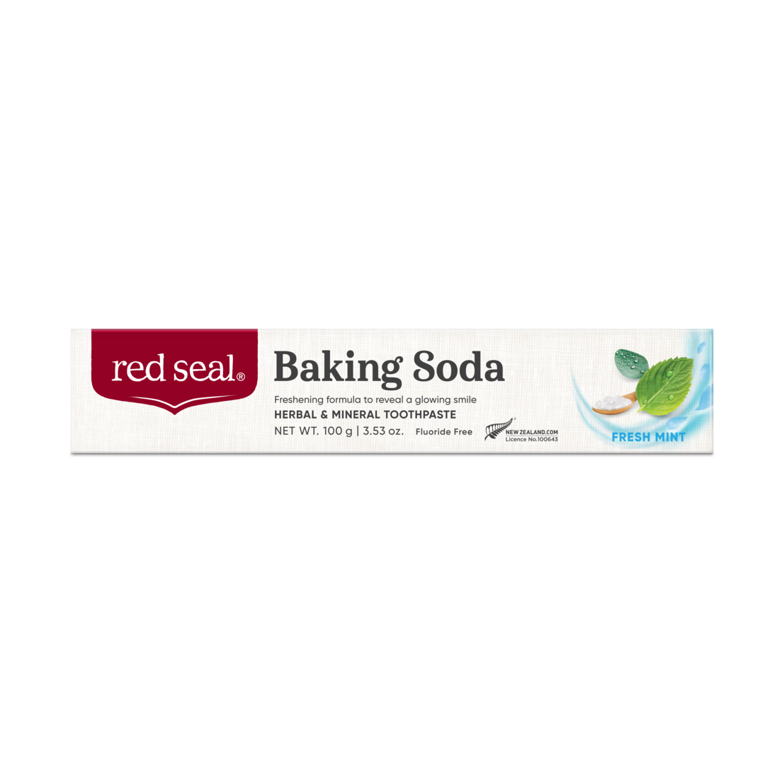 Red Seal Toothpaste Baking Soda Fresh Mint 100g