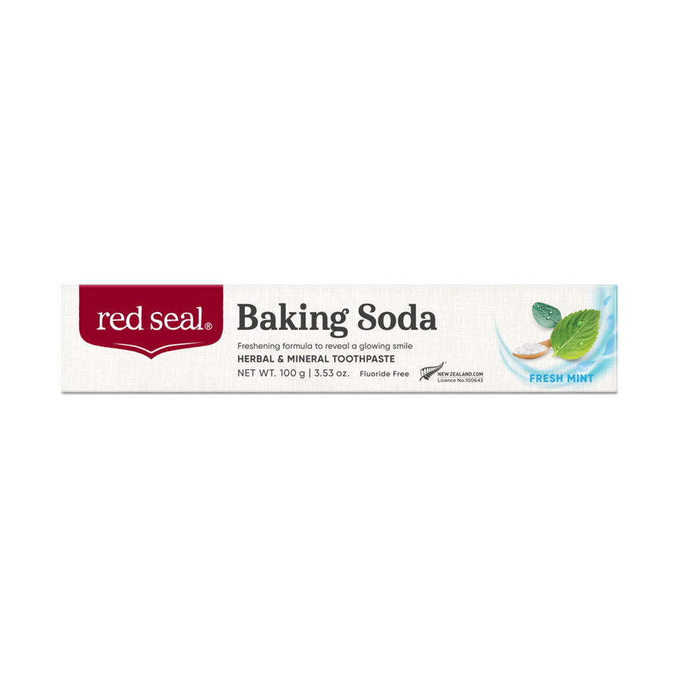 Red Seal Toothpaste Baking Soda Fresh Mint 100g