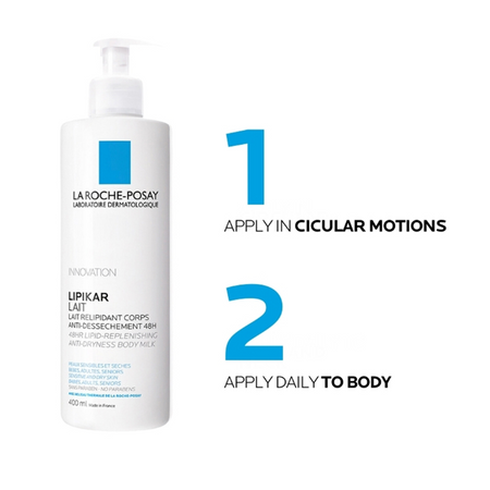 La Roche-Posay Lipikar Lait Body Milk 400mL