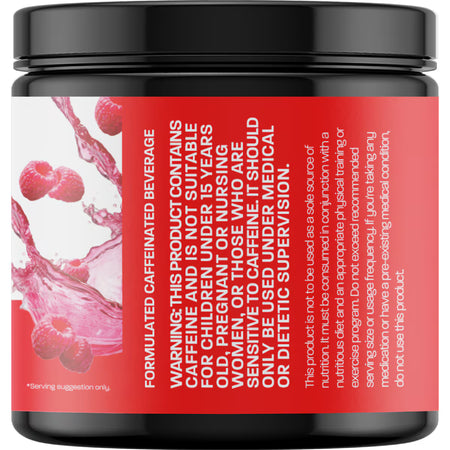 The Man Shake Burn + Energy Raspberry 160g