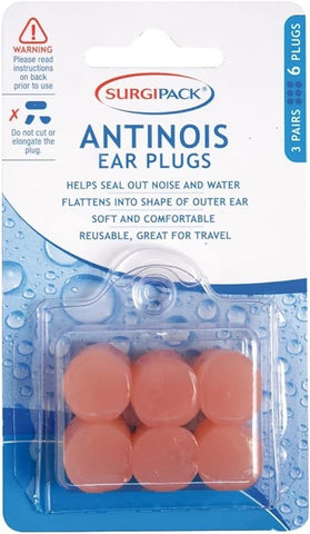 Surgipack 6244 Ear Plug Antinoise 3 Pairs