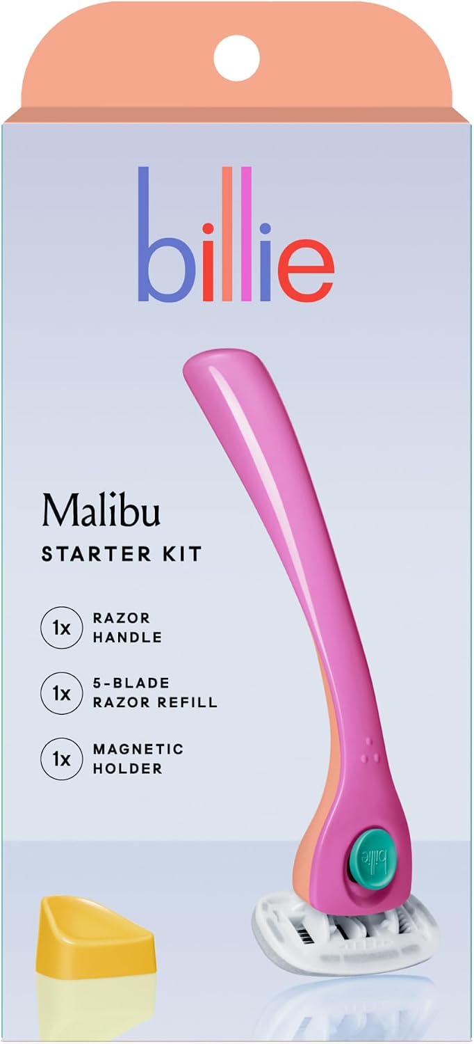 Billie 5 Blade Malibu Starter Kit Razor