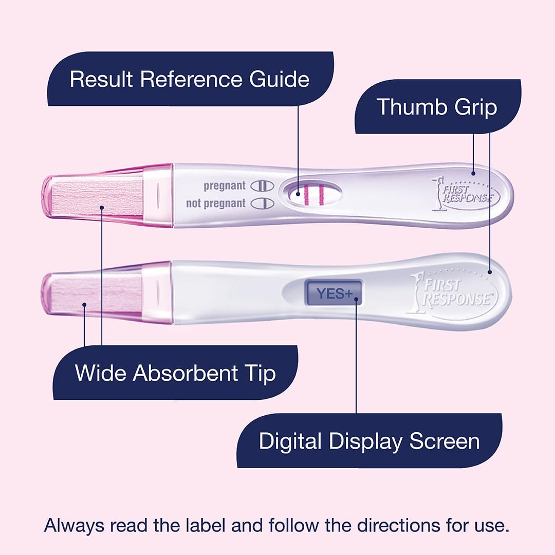 First Response Test & Reassure 3 Pregnancy Tests 2 In-Stream & 1 Digital