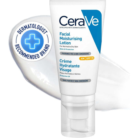 CeraVe Facial Moisturising Lotion AM SPF 15 52mL