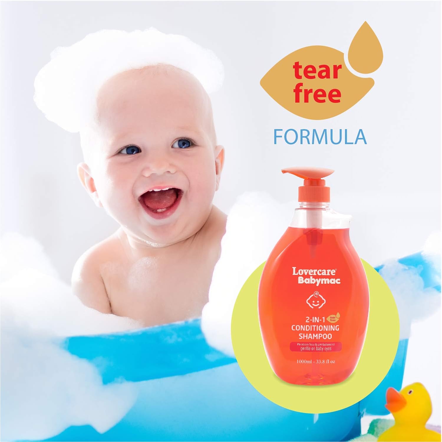 Lovercare Babymac 2in1 Conditioning Shampoo 1 L