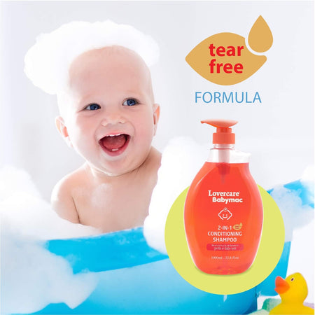 Lovercare Babymac 2in1 Conditioning Shampoo 1 L