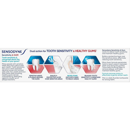 Sensodyne Sensitivity & Gum Whitening Toothpaste 100g