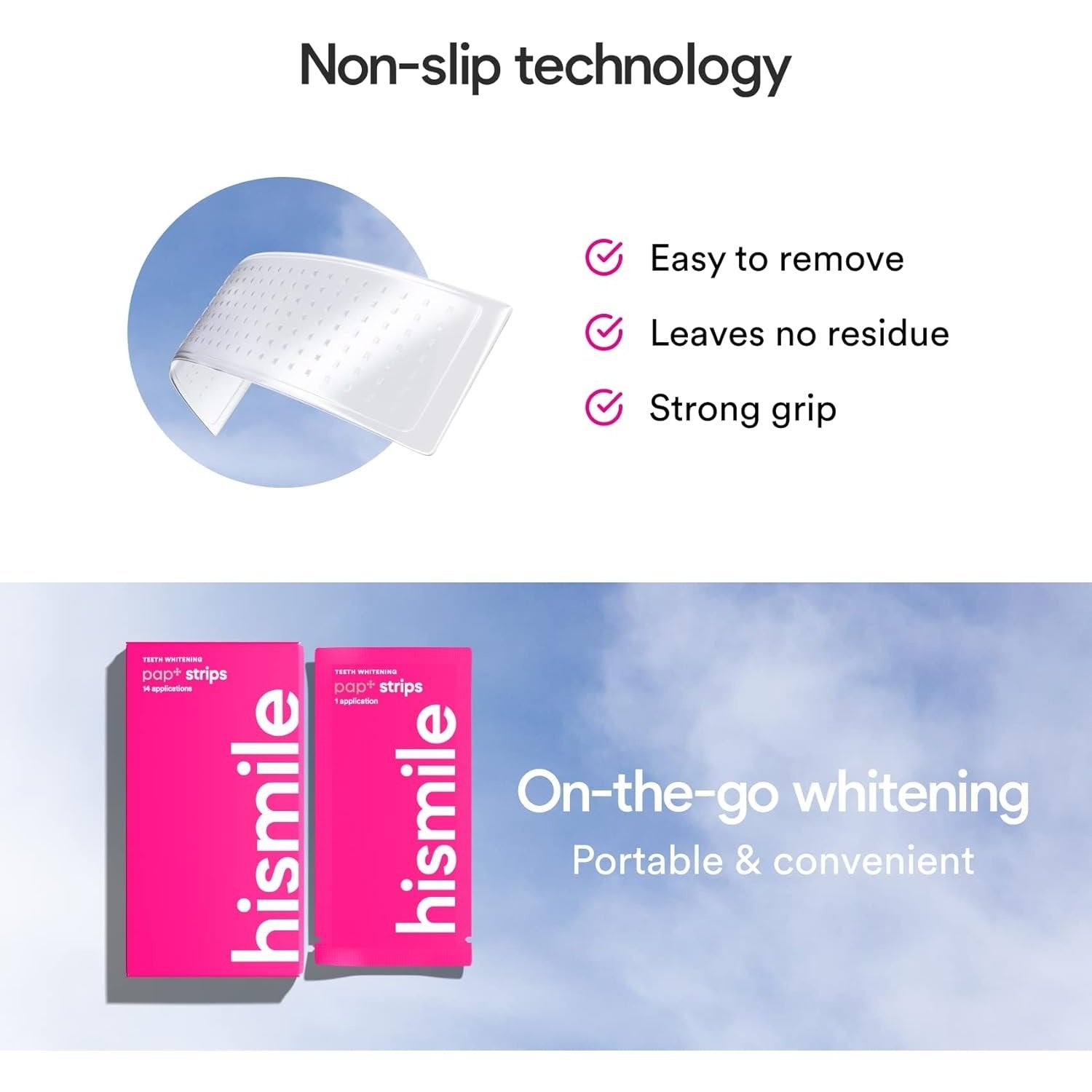 Hismile PAP+ Teeth Whitening Strips 14 Pack