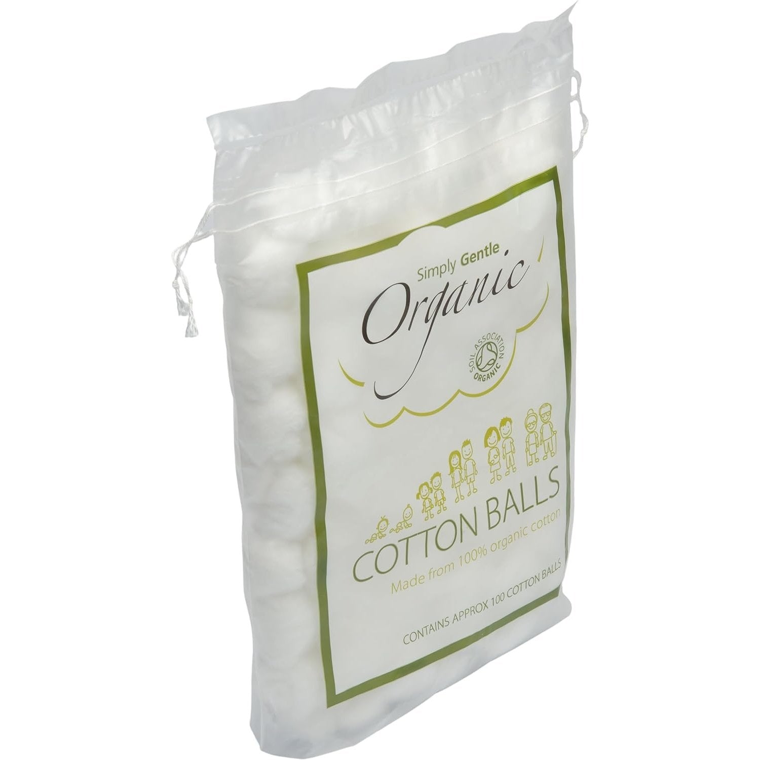 SIMPLY GENTLE ORGANIC Cotton Balls 100pk