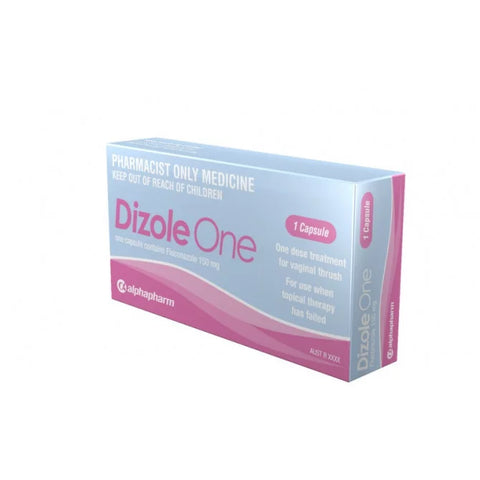 Dizole One Fluconazole 150mg 1 Cap (S3)