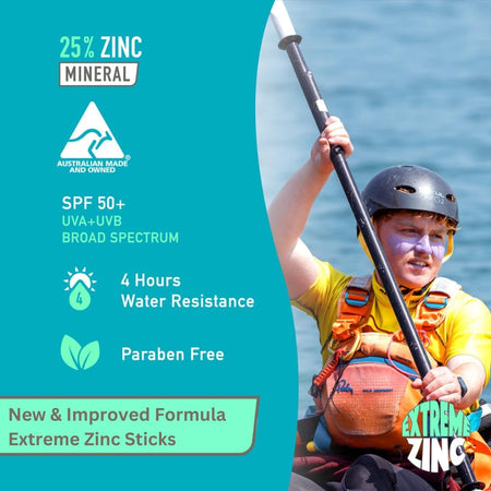 SUN ZAPPER Extreme ZINC STICK 15G PURPLE SKY